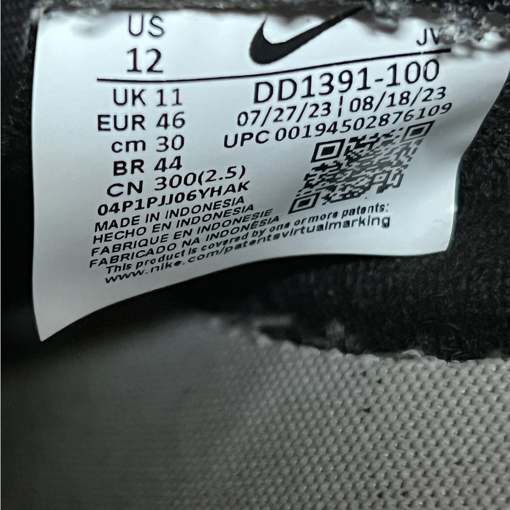 Nike Dunk Low Retro Panda Men's Shoes - Picture 7 of 7